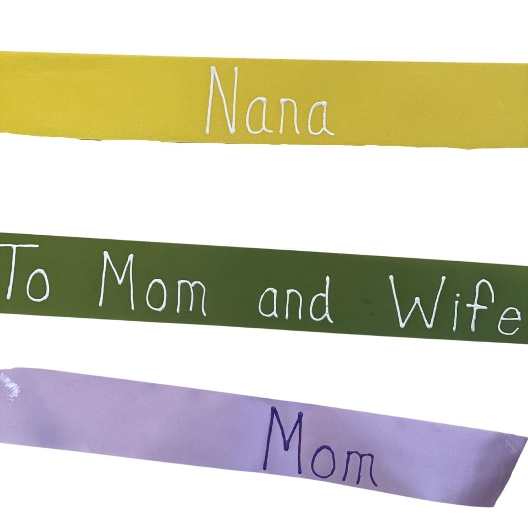 Personalized Ribbon